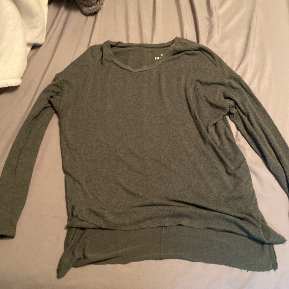 Aerie soft and sexy plush Tee sweater